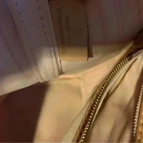 Louis Vuitton Damier Azur Rose Ballerine Neverfull MM Tote Bag - Picture 12 of 16